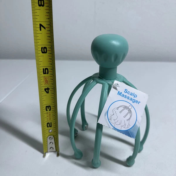 Head Massager/Scratcher, Massaging Scalp Help Relax, Calm Stress, w/ Steel Ball