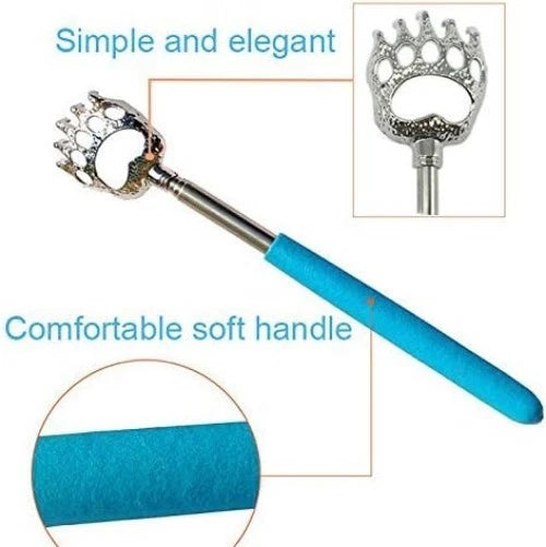 Cerrxian Adjustable Multi-Body Back Scratcher - Massage Tool for Stress Relief
