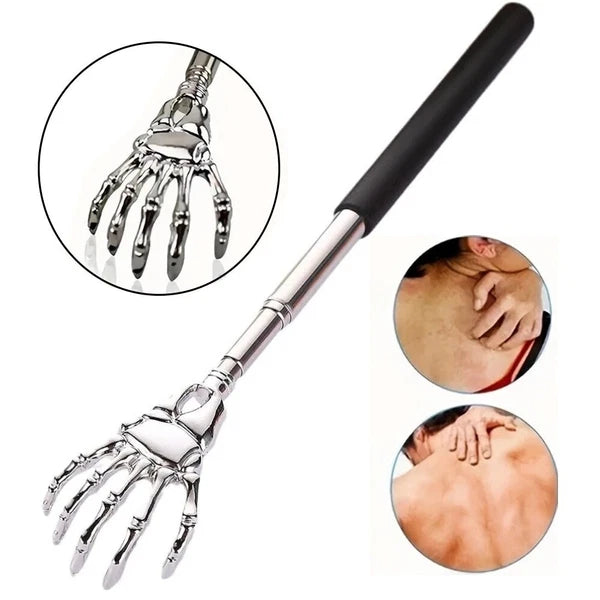 Portable Stainless Steel Telescopic Back Scratcher Extendable Scratcher Back Mas