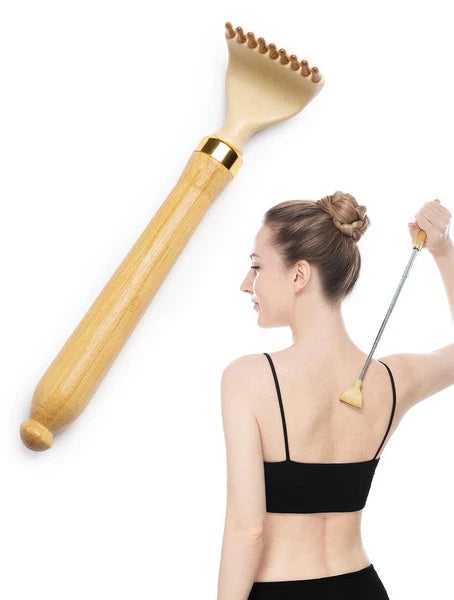 Back Scratcher, Classic Portable Extendable Bamboo Back Scratcher for Men Wom...