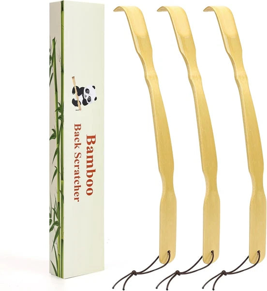 Pack de 3 Scratcher trasero de madera, 17 pulgadas curvada