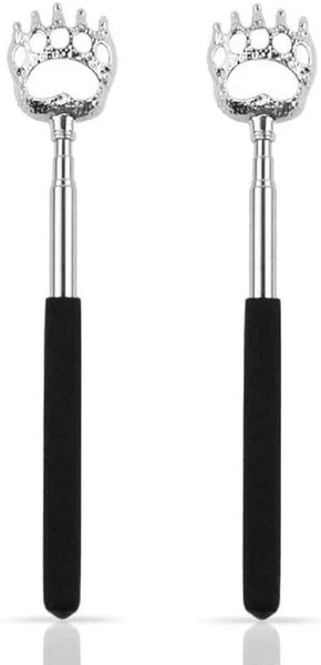2PCS Back Scratchers, Bear Claw Scratcher Extendable Metal Retractable...