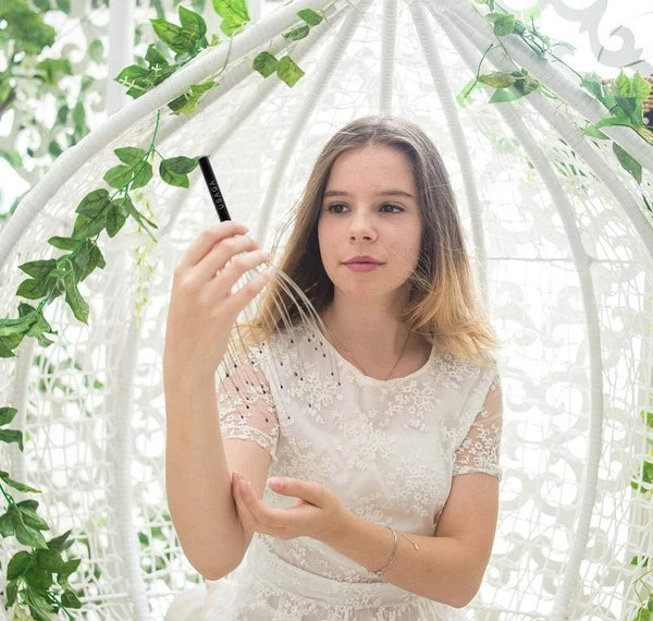 USAGA 36 Fingers Head Massager Scalp Scratcher for Black