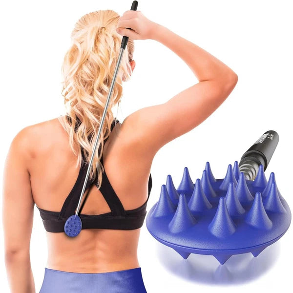 Extendable Back Scratcher Double Side for Adults, Itch Relief Up to 24.5"