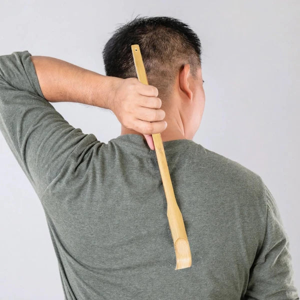 24 Pcs Wood Back Scratchers Bulk, Wooden Back Scratchers for Adults, Ideal fo...