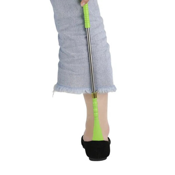 5 Pcs Boot Shoe Horn Metal Shoe Horn Back Scratcher Massager Metal Shoe Lifter