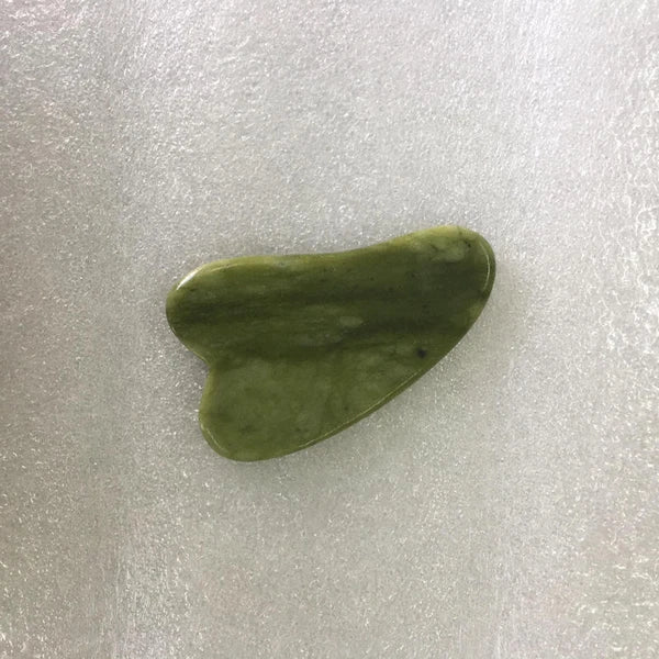 Natural Jade Gua Sha Board Facial Body Massage Chinese Medicine Scraping Tool