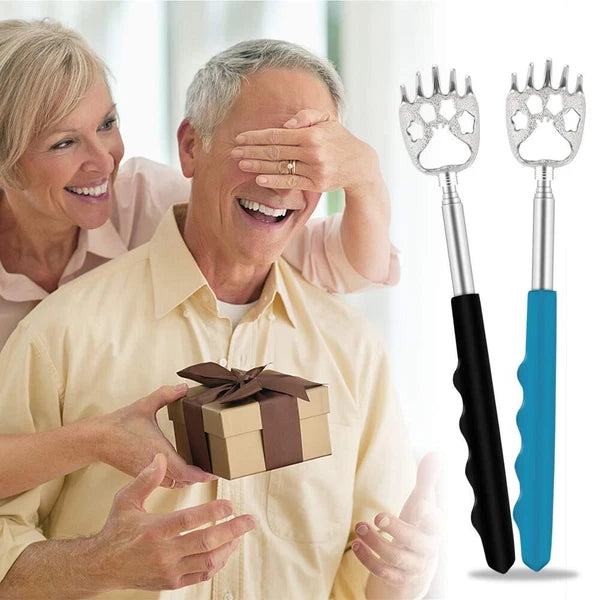 6 Pack Telescoping Back Scratcher - Bear Claw Back Scratchers - Portable Extenda