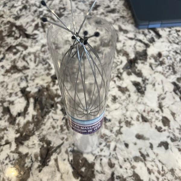 Head Massager Scratcher Neck Massage Scalp Relax Calm Stress Relief Escape Enjoy