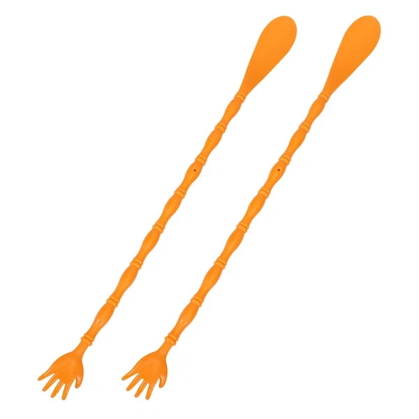 2 Pcs Itchy Claw Shoe Horn Scratcher Massager for Itching
