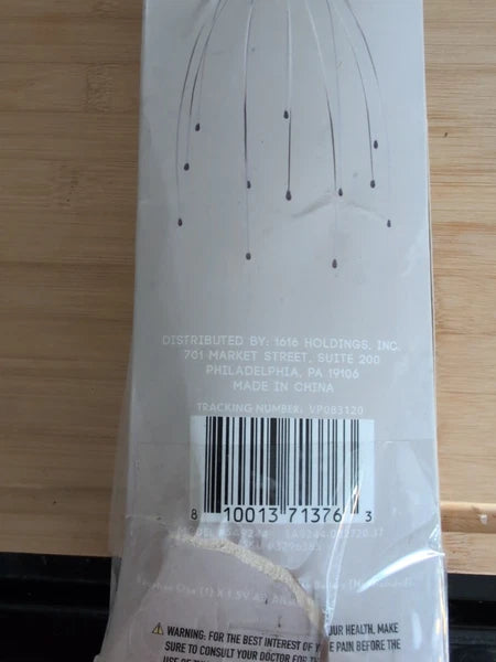 Electric Scalp Massager Portable Head Scratcher Massager Handheld Batteries Open