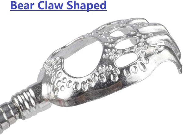 2PCS Back Scratchers, Bear Claw Scratcher Extendable Metal Retractable...
