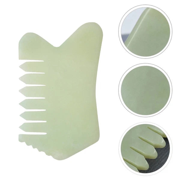 Massage Comb Scalp Scratcher Man Stone Hair Manual Massagers