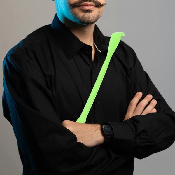 2 Pcs Itch Rake Massager Telescopic Back Scratcher Hand