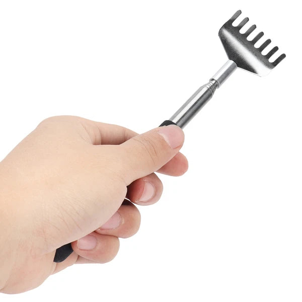 2Pcs Retractable Back Scratcher Portable Stainless Steel Scratching Tool 20‑6 DC