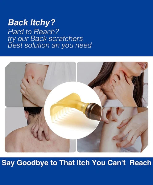 Extendable Buffalo Horn Folding Body Scratcher for Adults/Men/Women