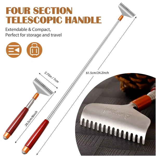 Back Scratcher Long Oversize, Back Scratcher for Men Adults Extendable with W...