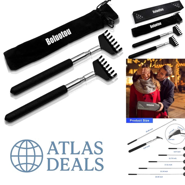 Elegant Travel-Friendly Back Scratcher - Lightweight & Extendable Comfort