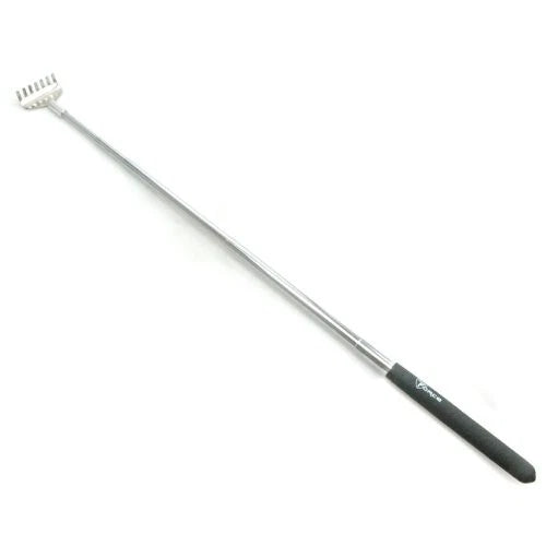 Max Force Metal Telescoping Pocket Back Scratcher with Black Grip