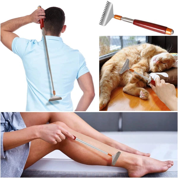 Back Scratcher Long Oversize, Back Scratcher for Men Adults Extendable with W...