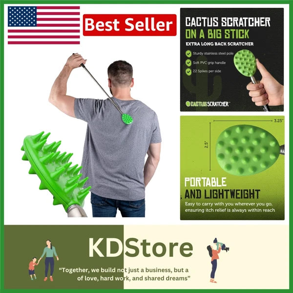 Mother's Day Gift Idea - Extendable Back Scratcher for Men & Women, 29 Inches
