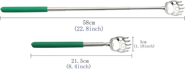 Cerrxian Adjustable Multi-Body Back Scratcher - Massage Tool for Stress Relief