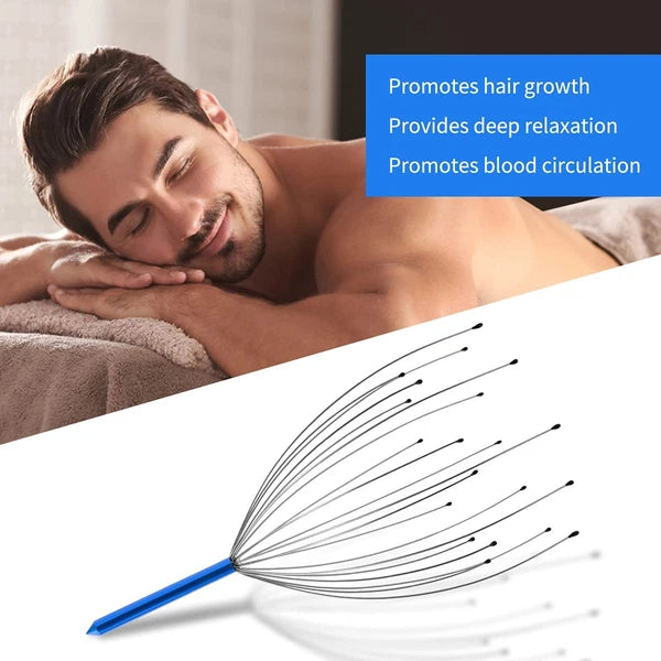 2 Pack Scalp Massager, 20 Fingers Head Massager, Handheld Head Scratcher, Klsaz