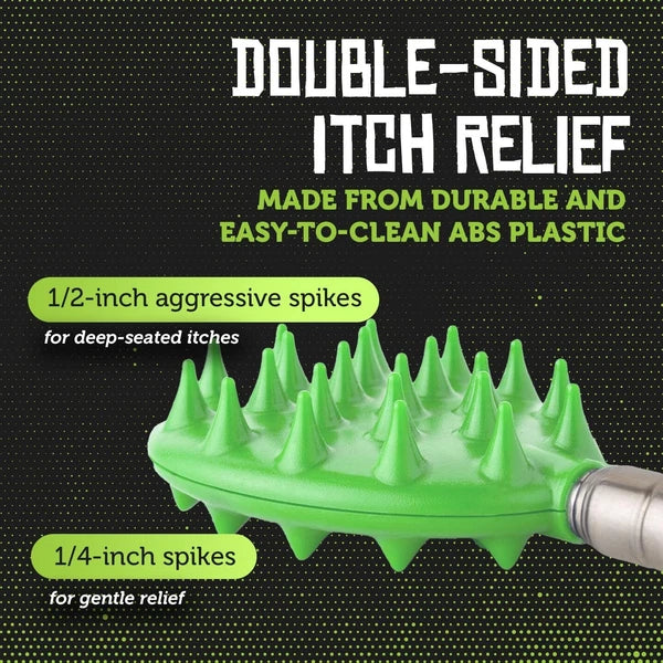 Dual-Sided Telescopic Back Scratcher, 29-Inch Long for Ultimate Itch Relief