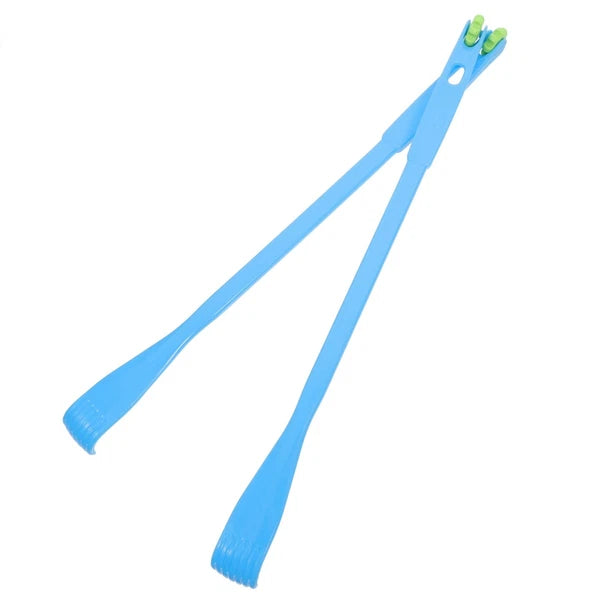 2 Pcs Itch Rake Massager Telescopic Back Scratcher Hand