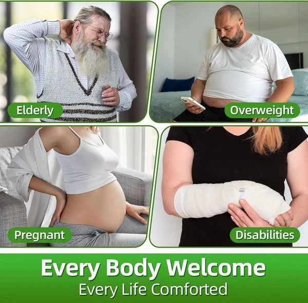 Renook 16.5 Inch Bamboo Back Scratcher Set - Ideal Gift for Expecting Mothers