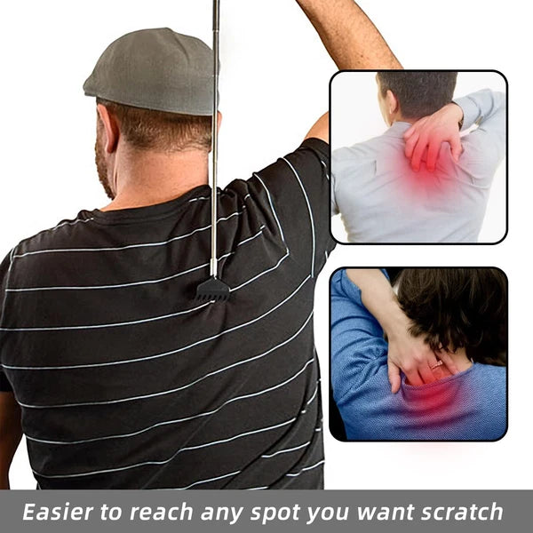 Back Scratcher 3 Pack Different Design Stainless Telescopic Back Scratchers