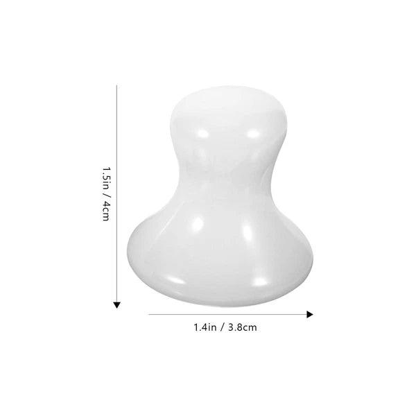 2 Pcs Scraping Massage Stone Shaped Massager Body Scratcher for Women