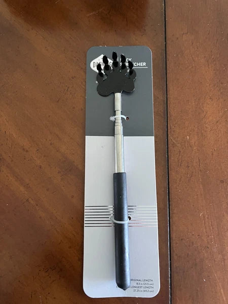 Dashing Back Scratcher Extendable Black & Silver extends up to 27.25 inches