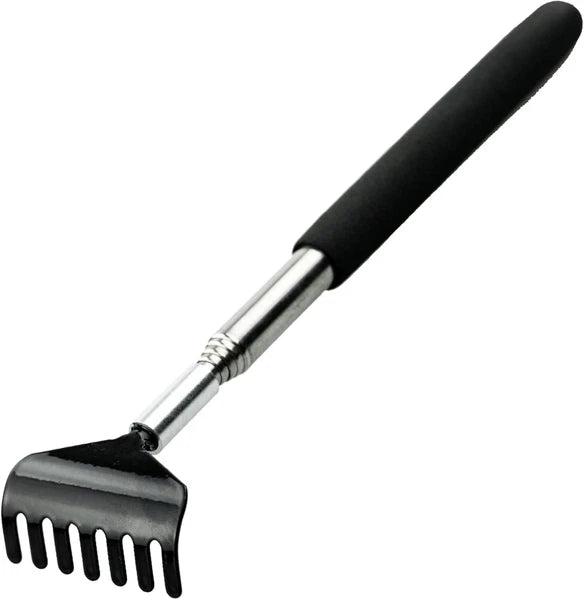 Stainless Steel Telescoping Back Scratcher Massager, Extendable Itch Relief Tool