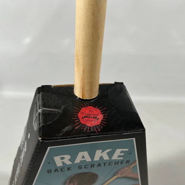 Rake Back Scratcher Gag Gift Present Big Wide Therapeutic 24” Long New NWT