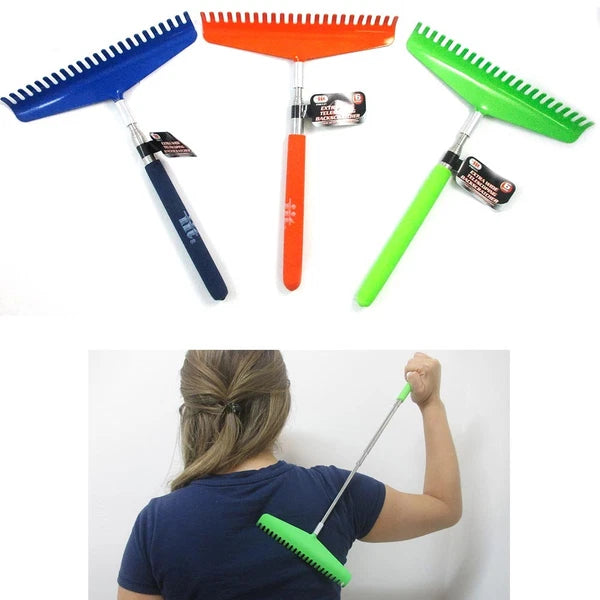 Broad Extending Back Scratcher Metal Telescoping Massager Extends 25"