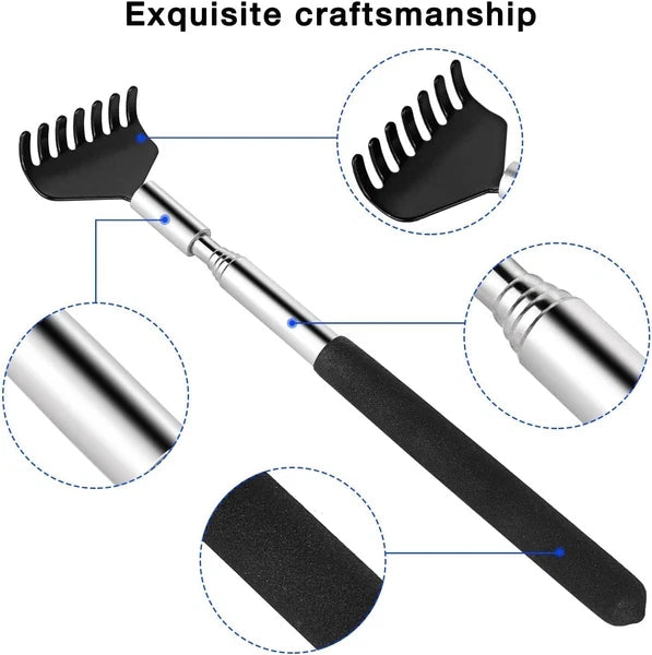 Elegant Travel-Friendly Back Scratcher - Lightweight & Extendable Comfort