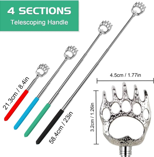 6 Pack Extendable Back Scratchers - Perfect Gifts for Dad & Special Occasions