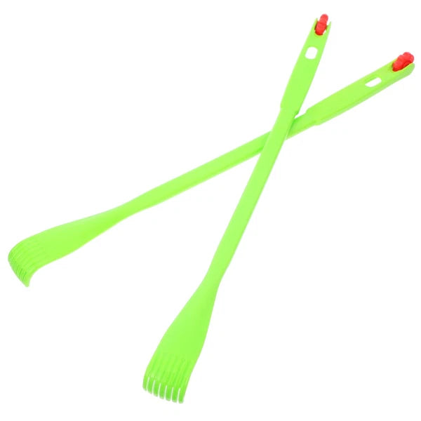2 Pcs Itch Rake Massager Telescopic Back Scratcher Hand