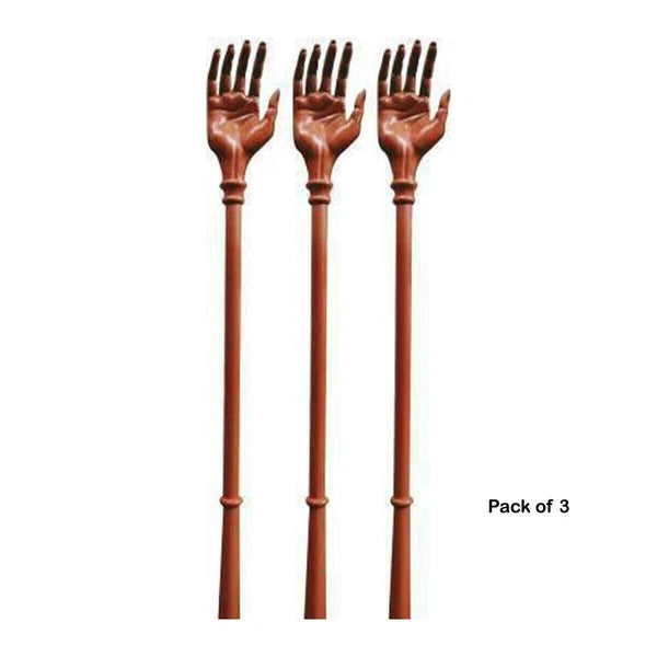 MANUAL MASSAGE ITCHING STICKS HAND BACK SCRATCHER FOR ITCHY SPOTS & RELIEF 3PCS