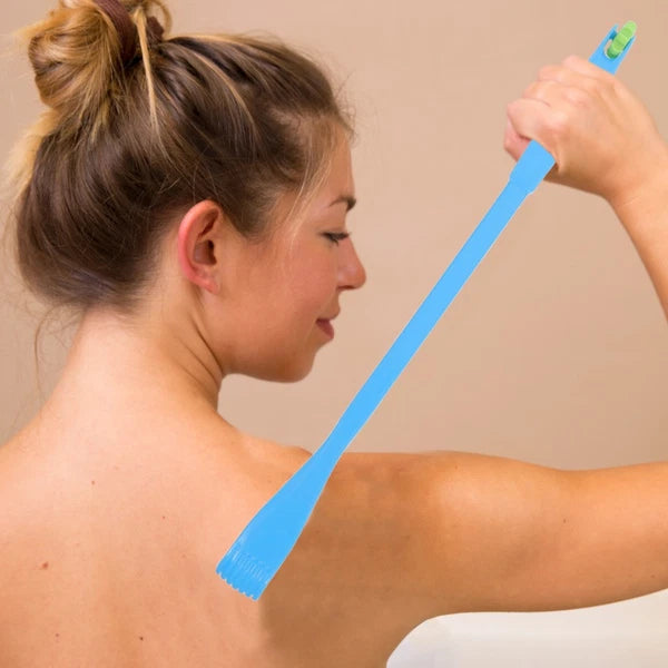 2 Pcs Itch Rake Massager Telescopic Back Scratcher Hand
