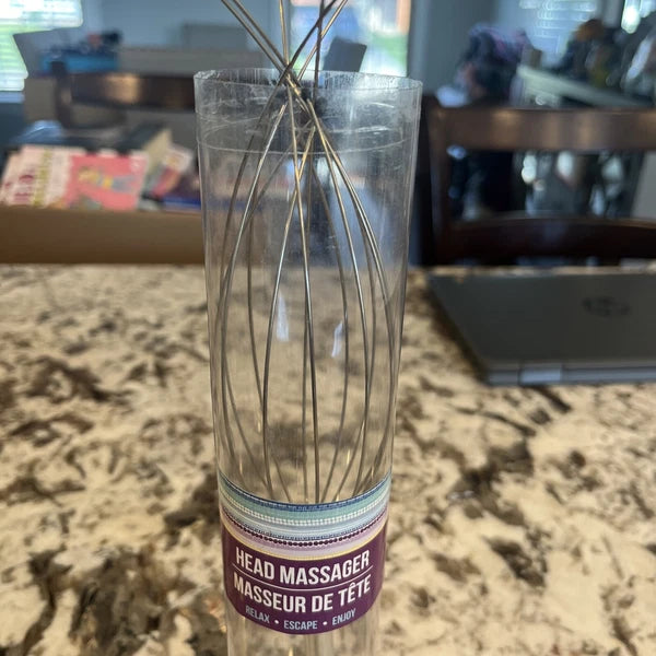 Head Massager Scratcher Neck Massage Scalp Relax Calm Stress Relief Escape Enjoy