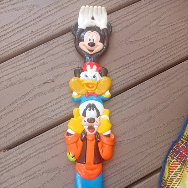 Walt Disney World Plastic Back Scratcher Mickey Mouse, Donald Duck, Goofy 15"