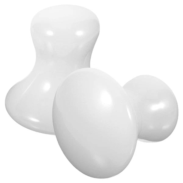 2 Pcs Scraping Massage Stone Shaped Massager Body Scratcher for Women