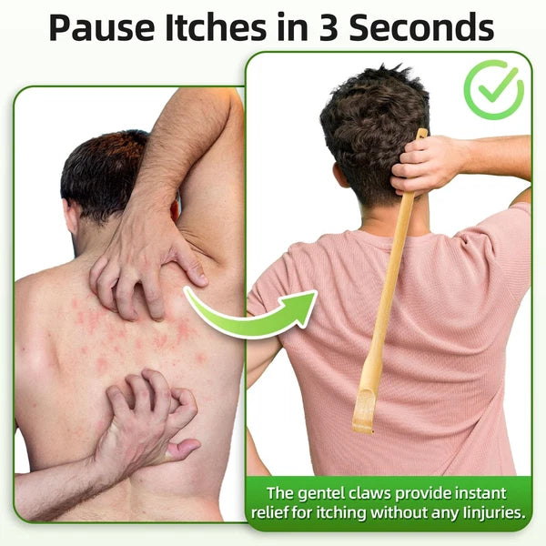 12 Pack Wooden Bamboo Back Scratcher, 16.5 Inch Long Handle Back Scratchers, ...