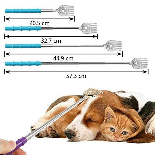 5Pack Telescoping Back Scratcher Extendable Metal Back Scratcher for Itch Relief
