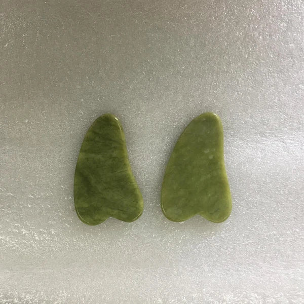 Natural Jade Gua Sha Board Facial Body Massage Chinese Medicine Scraping Tool