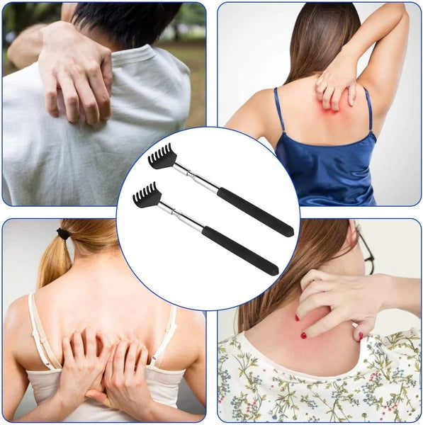 Elegant Travel-Friendly Back Scratcher - Lightweight & Extendable Comfort