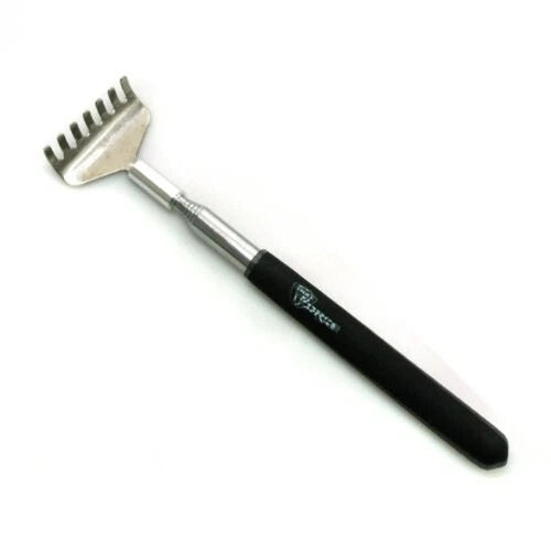 Max Force Metal Telescoping Pocket Back Scratcher with Black Grip
