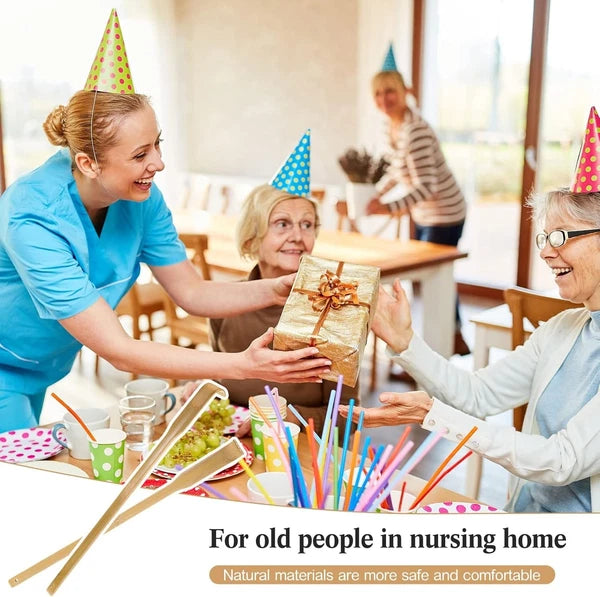 Bamboo Back Scratcher Set of 50 - Unique Handmade Gifts for Easy Itch Relief